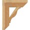 Ekena Millwork Funston Slat Rough Sawn Bracket, Western Red Cedar, 6"W x 22"D x 26"H BKT06X22X26FST06RWR - alternate 2